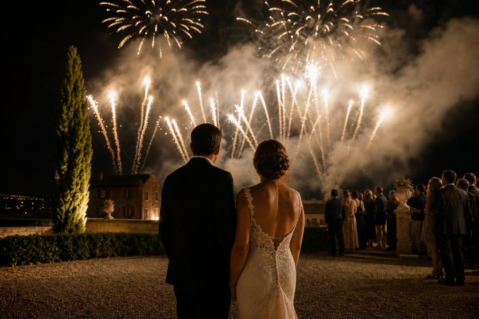 Hochzeitsfeuerwerk